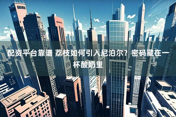 配资平台靠谱 荔枝如何引入尼泊尔？密码藏在一杯酸奶里