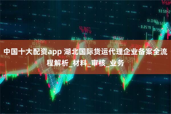 中国十大配资app 湖北国际货运代理企业备案全流程解析_材料_审核_业务